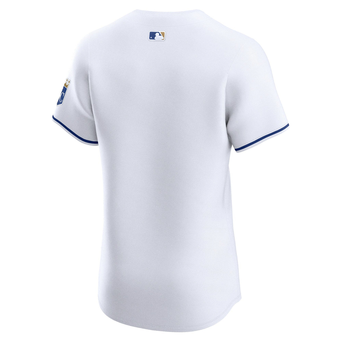 Kansas City Royals White Home Elite Jersey product image 4, provided for visual reference and product detail review