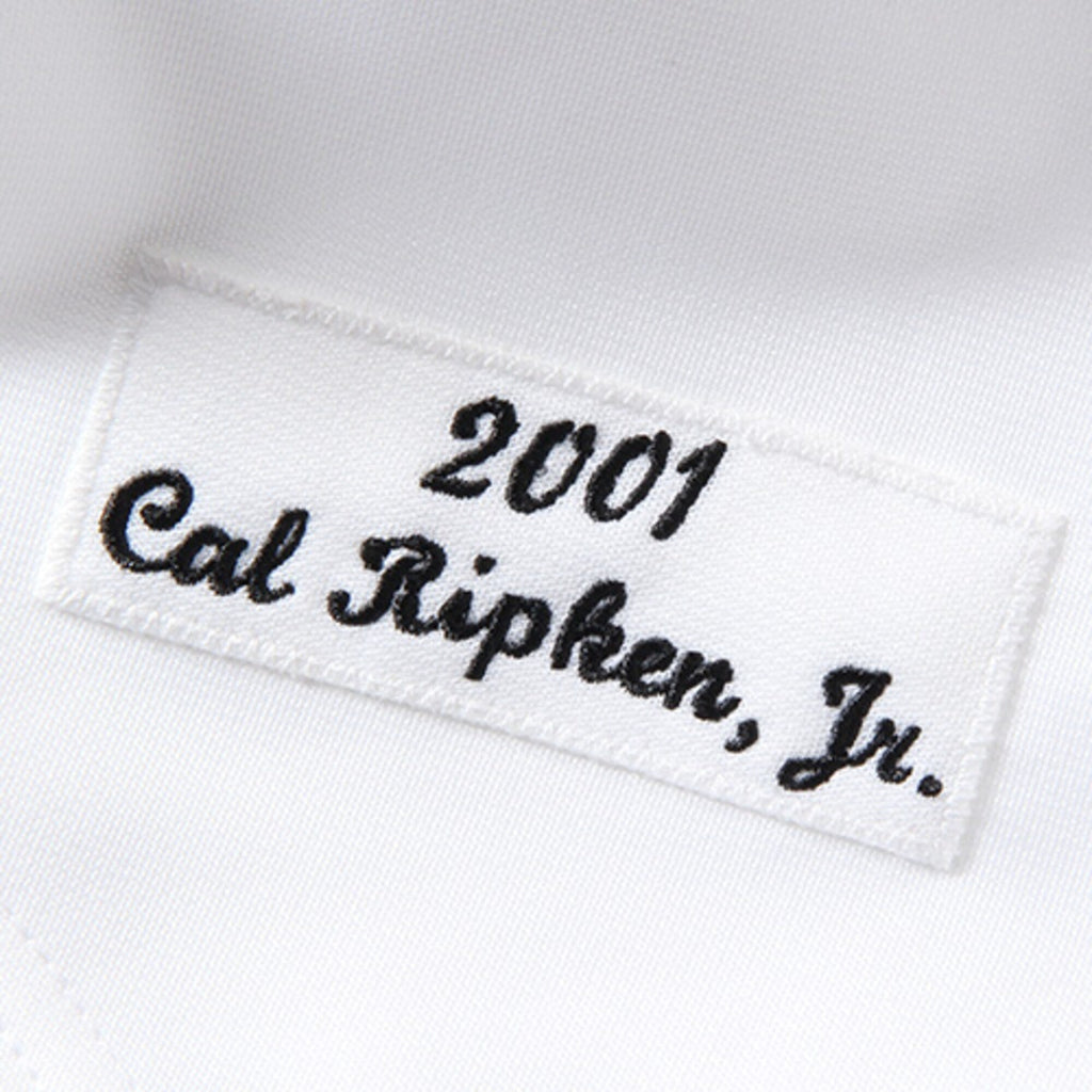 Baltimore Orioles Cal Ripken White Home Authentic Jersey product image 7, provided for visual reference and product detail
