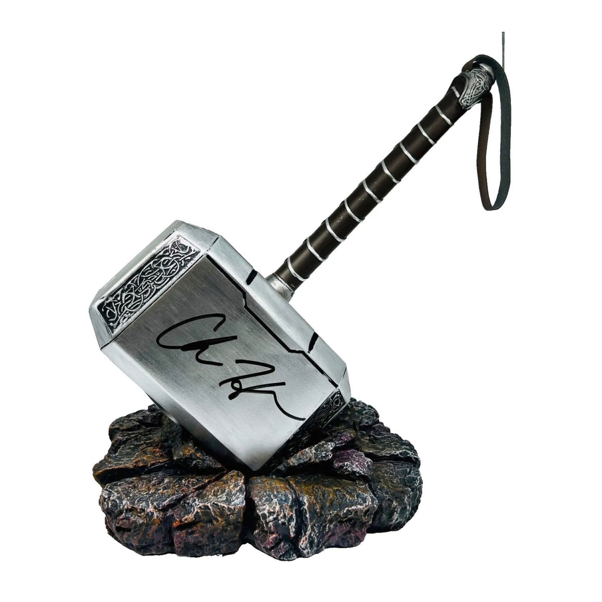 Chris Hemsworth Autographed Thor Hammer Beckett product image 1, provided for visual reference and product detail review