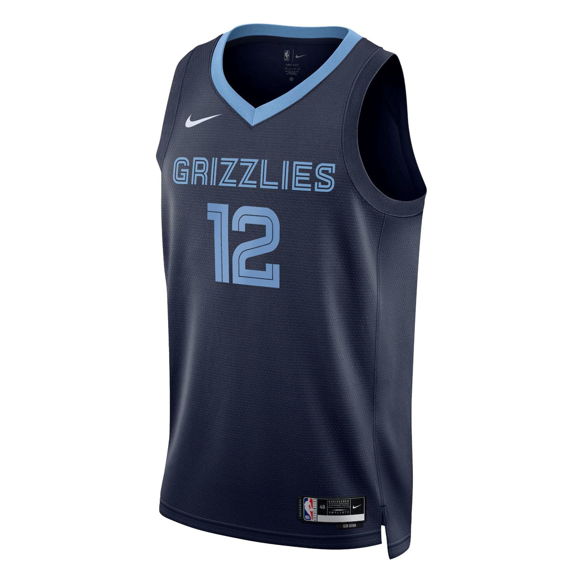 Memphis Grizzlies Icon Edition Swingman Jersey - Ja Morant product image 3, provided for visual reference and product detail