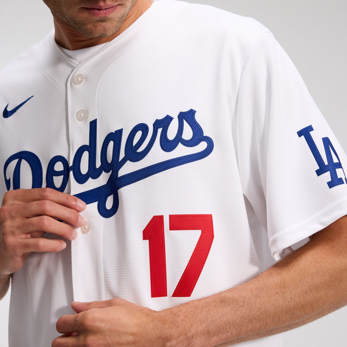 Los Angeles Dodgers Shohei Ohtani White Home Stadium Jersey product image 10, provided for visual reference and product