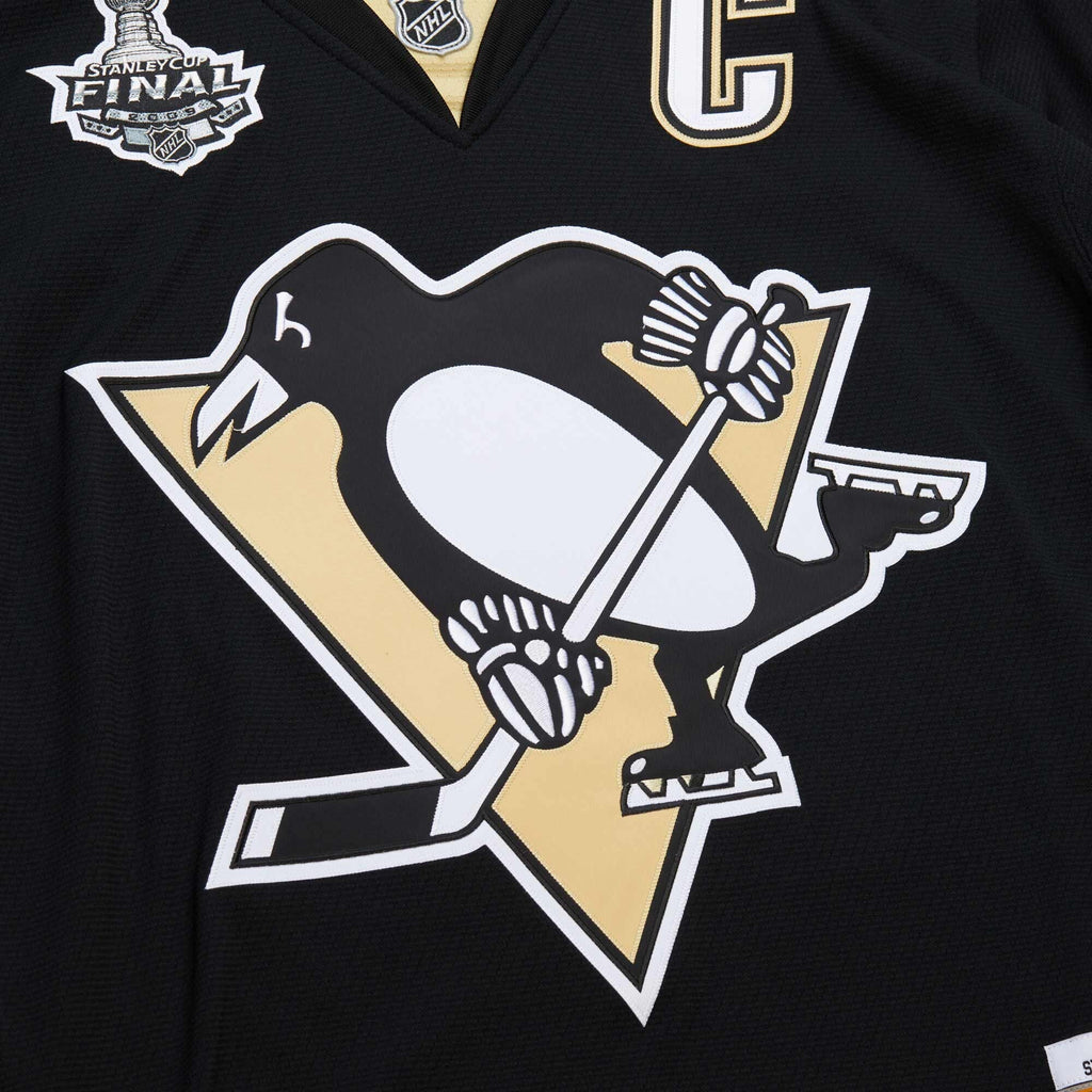 Pittsburgh Penguins Sidney Crosby Black 2008-09 Power Play Jersey product image 8, provided for visual reference and product