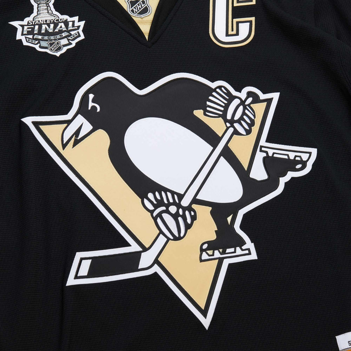 Pittsburgh Penguins Sidney Crosby Black 2008-09 Power Play Jersey product image 8, provided for visual reference and product