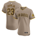 San Diego Padres Fernando Tatis Jr. Sand Alternate Elite Player Jersey product image 1, provided for visual reference and