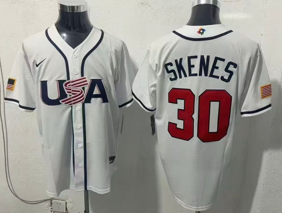 Paul Skenes USA baseball YOUTH KIDS Official Nike Jersey product image 1