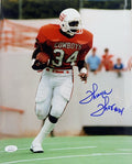 Thurman Thomas Autograohed Oklahoma State Cowboys 11x14 Photo JSA product image 1, provided for visual reference and product