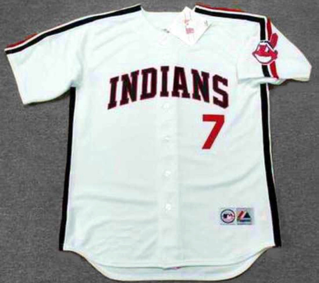 Kenny Lofton Cleveland Indians Official MLB Jersey Majestic product image 2