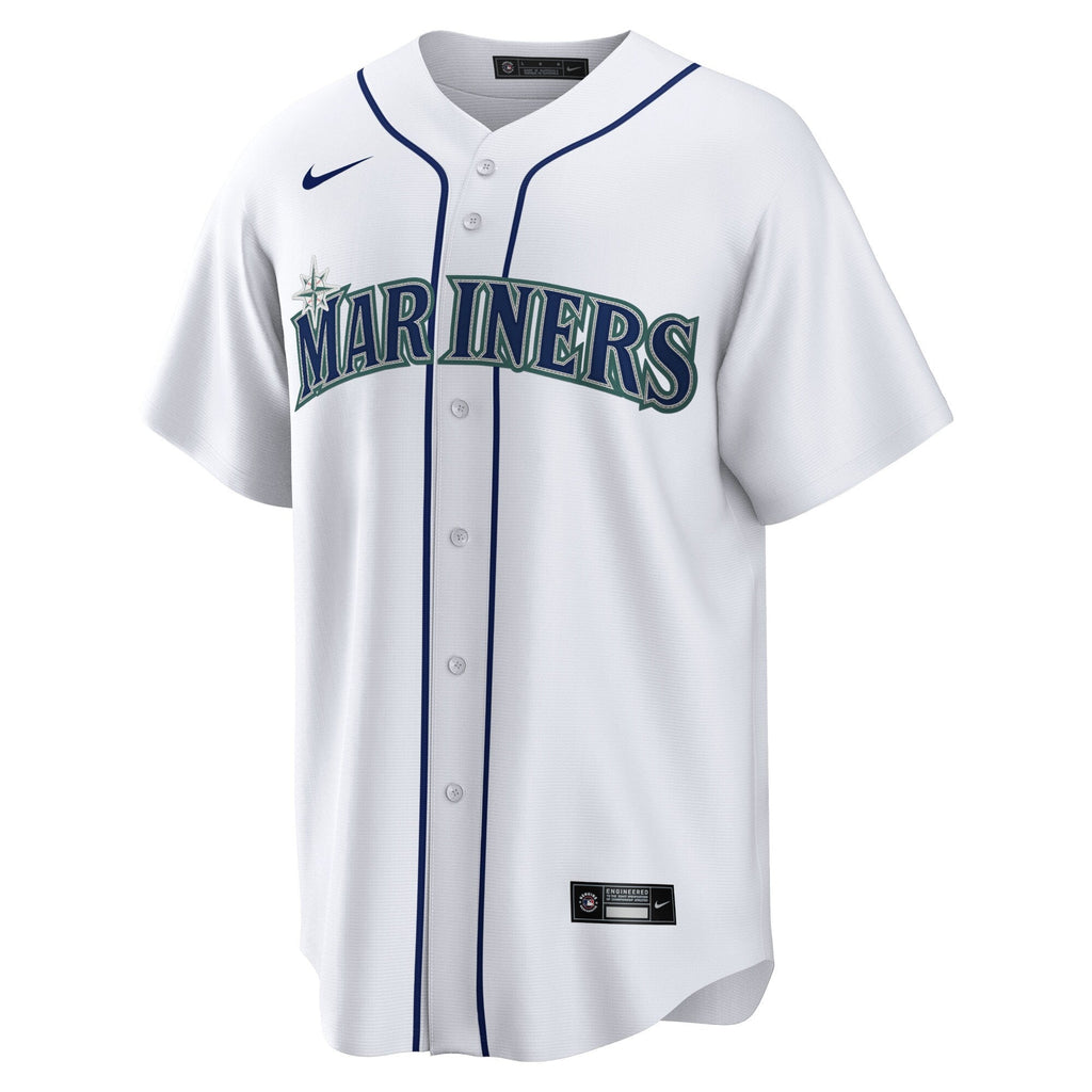 Seattle Mariners JP Crawford White Home Replica Jersey product image 3, provided for visual reference and product detail