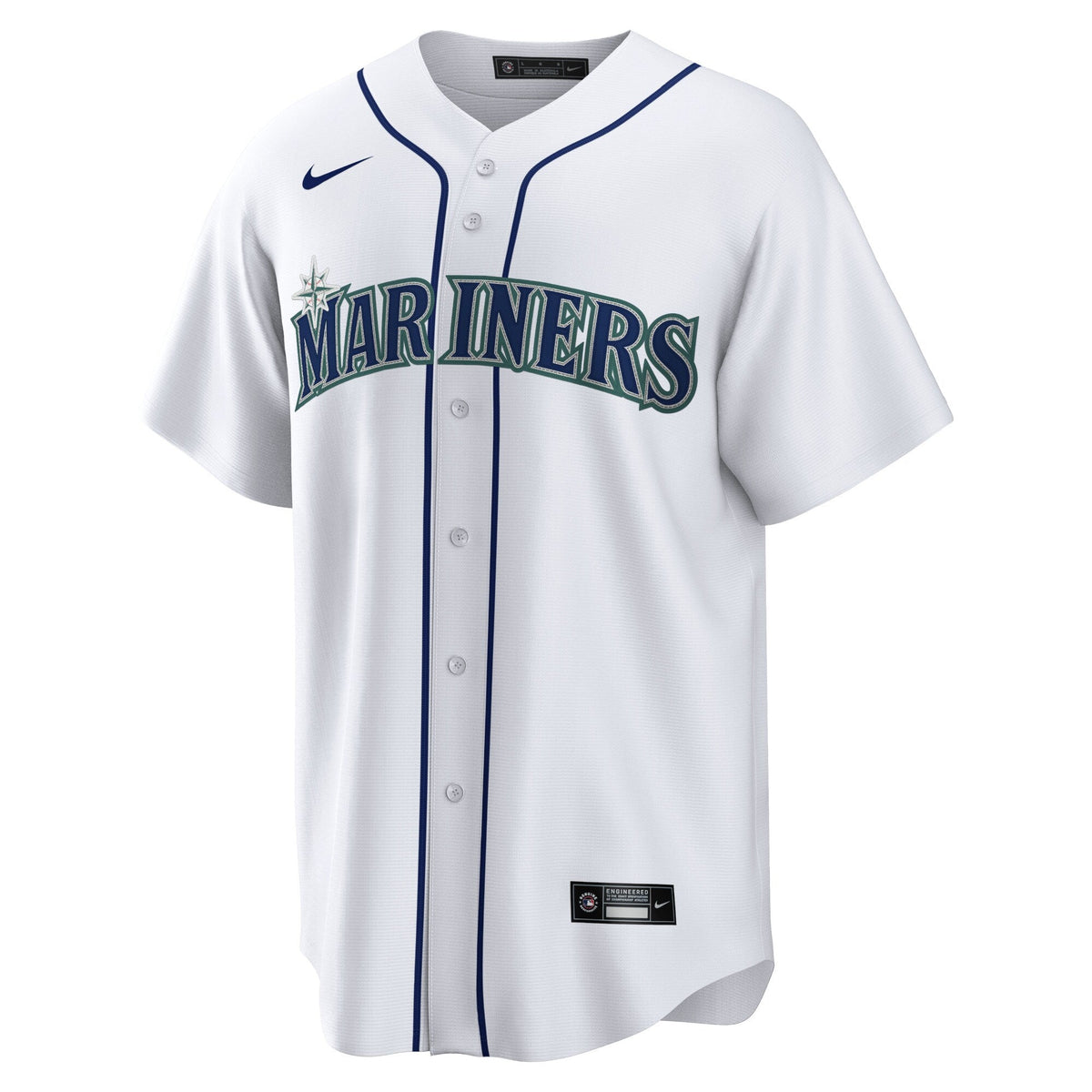 Seattle Mariners JP Crawford White Home Replica Jersey product image 3, provided for visual reference and product detail
