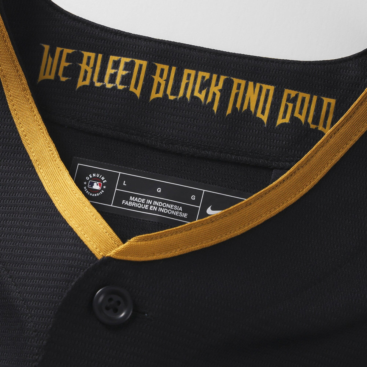 Pittsburgh Pirates Konnor Griffin Black 2026 City Connect Stadium Jersey product image 5, provided for visual reference and