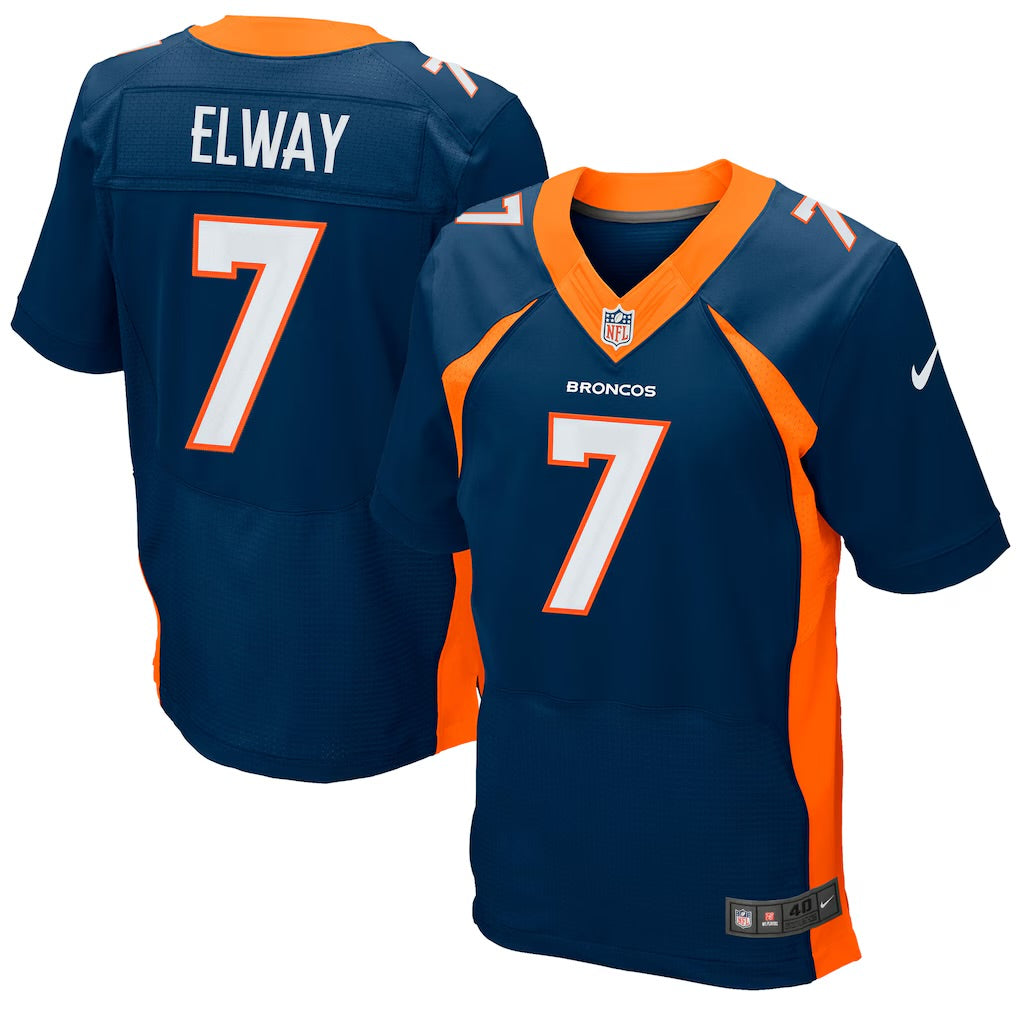 John Elway Denver Broncos Official NFL Nike Jersey blue product image 1