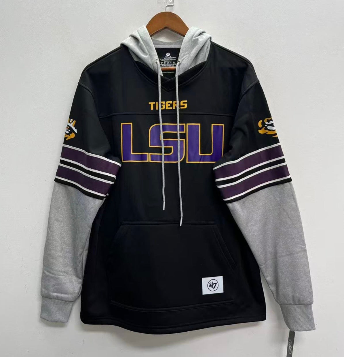 LSU Tigers Official NCAA 47 brand hoodie product image 1