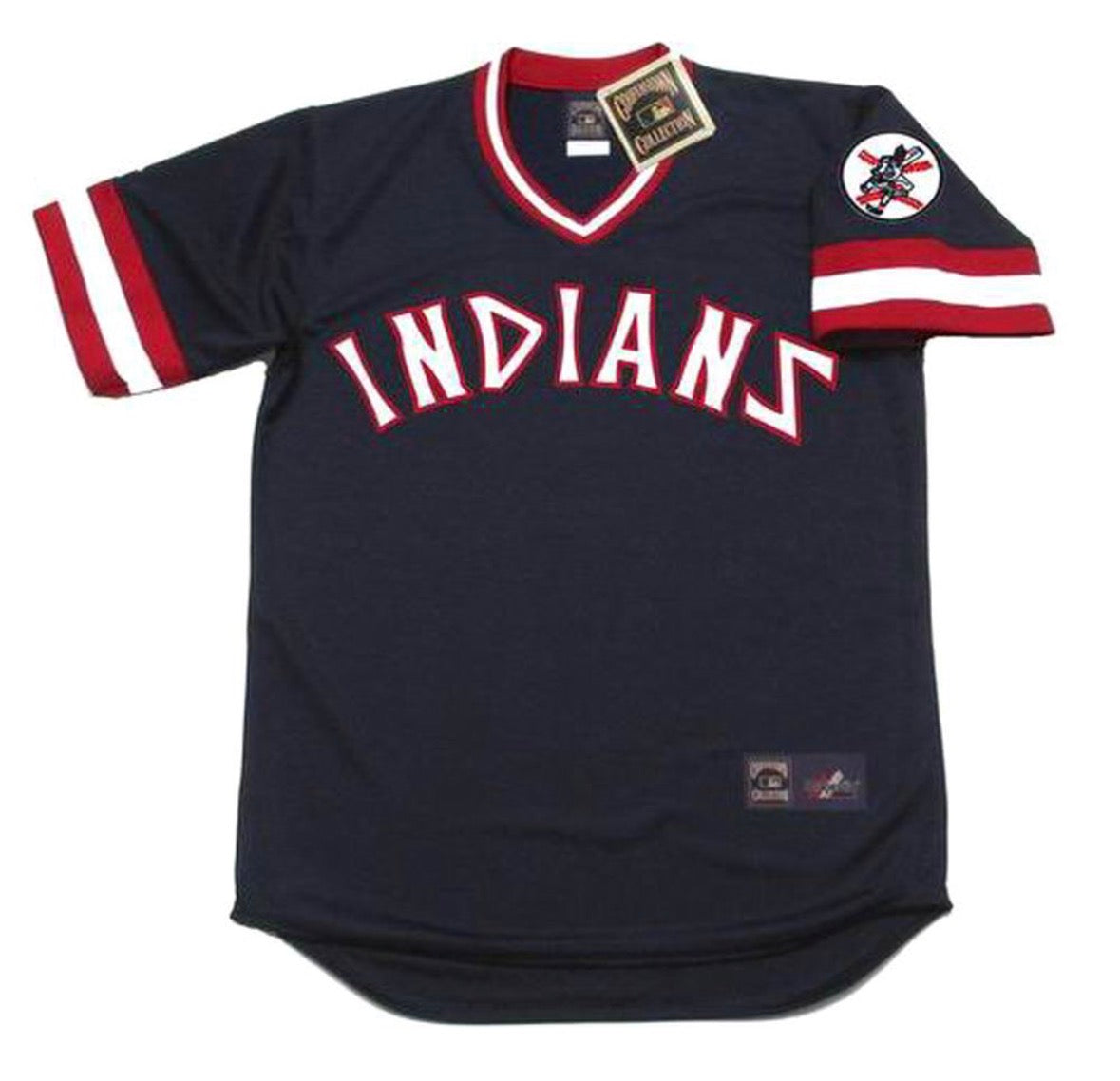 Dennis Eckersley 1977 Cleveland Indians Official MLB product image 2