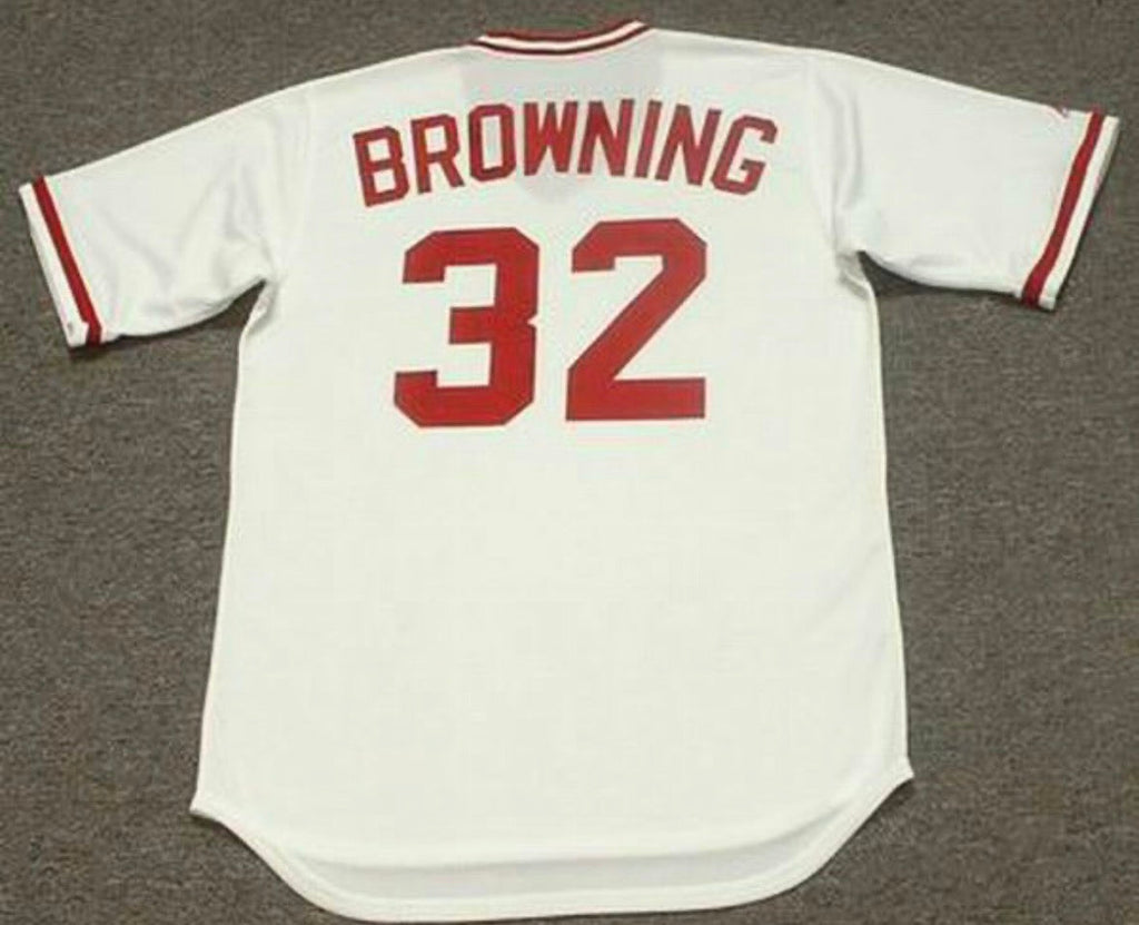 Tom Browning Cincinnati Reds Official MLB Majestic Jersey product image 1