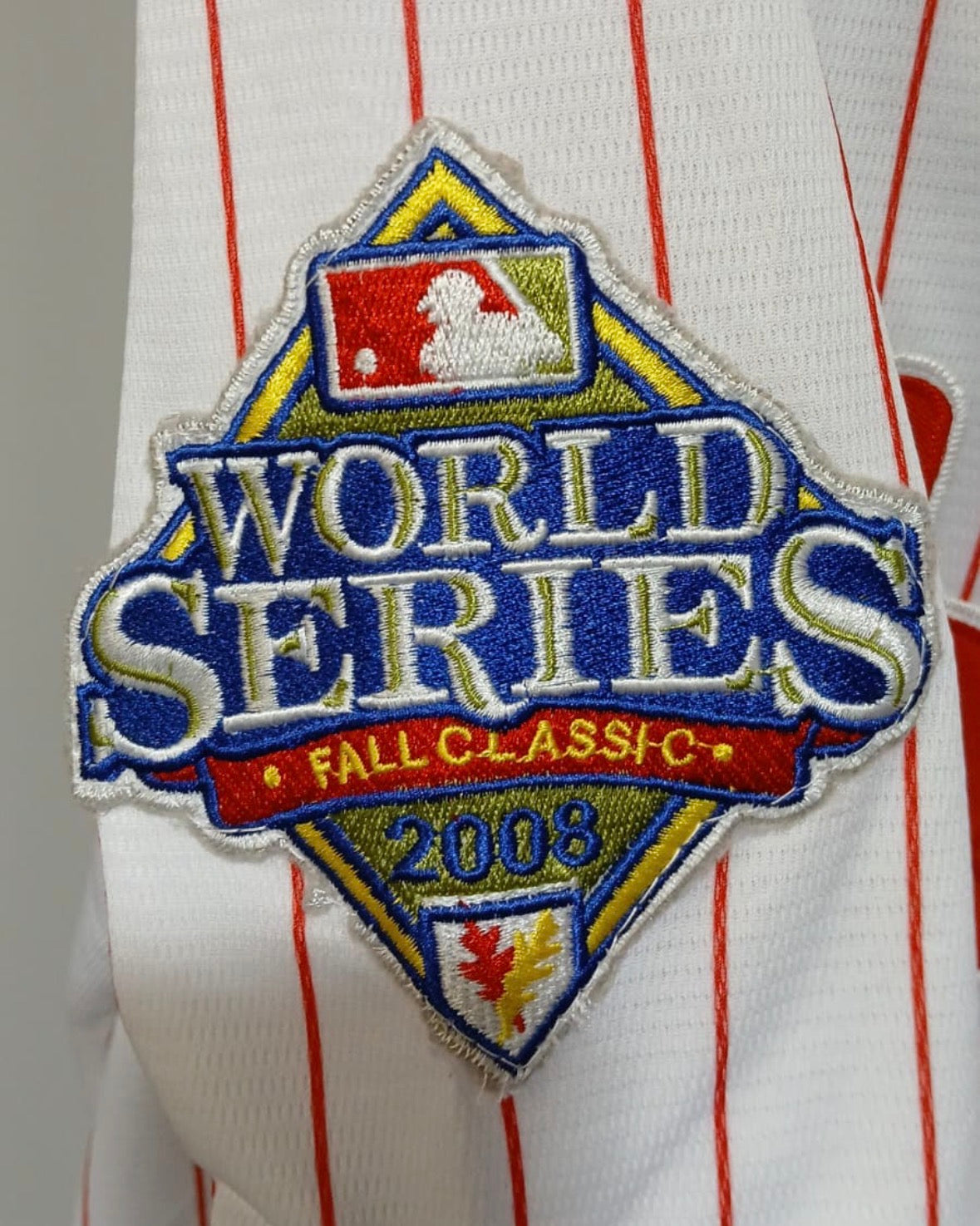 Cole Hamels Philadelphia Phillies 2008 World Series Jersey product image 3