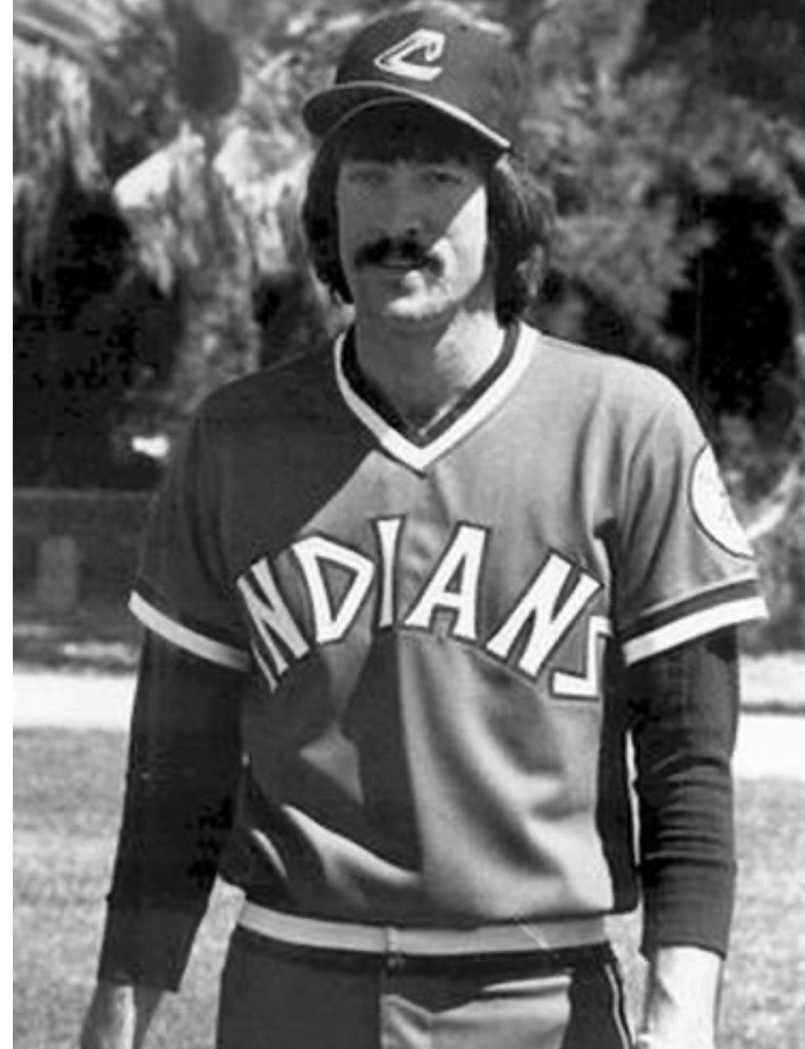John Lowenstein Cleveland Indians Official MLB Majestic product image 3
