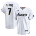 Houston Astros Craig Biggio White Throwback Cooperstown Collection Limited Jersey product image 1, provided for visual