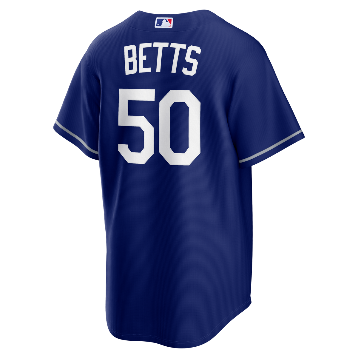 Los Angeles Dodgers Mookie Betts Royal Alternate Replica Jersey product image 4, provided for visual reference and product