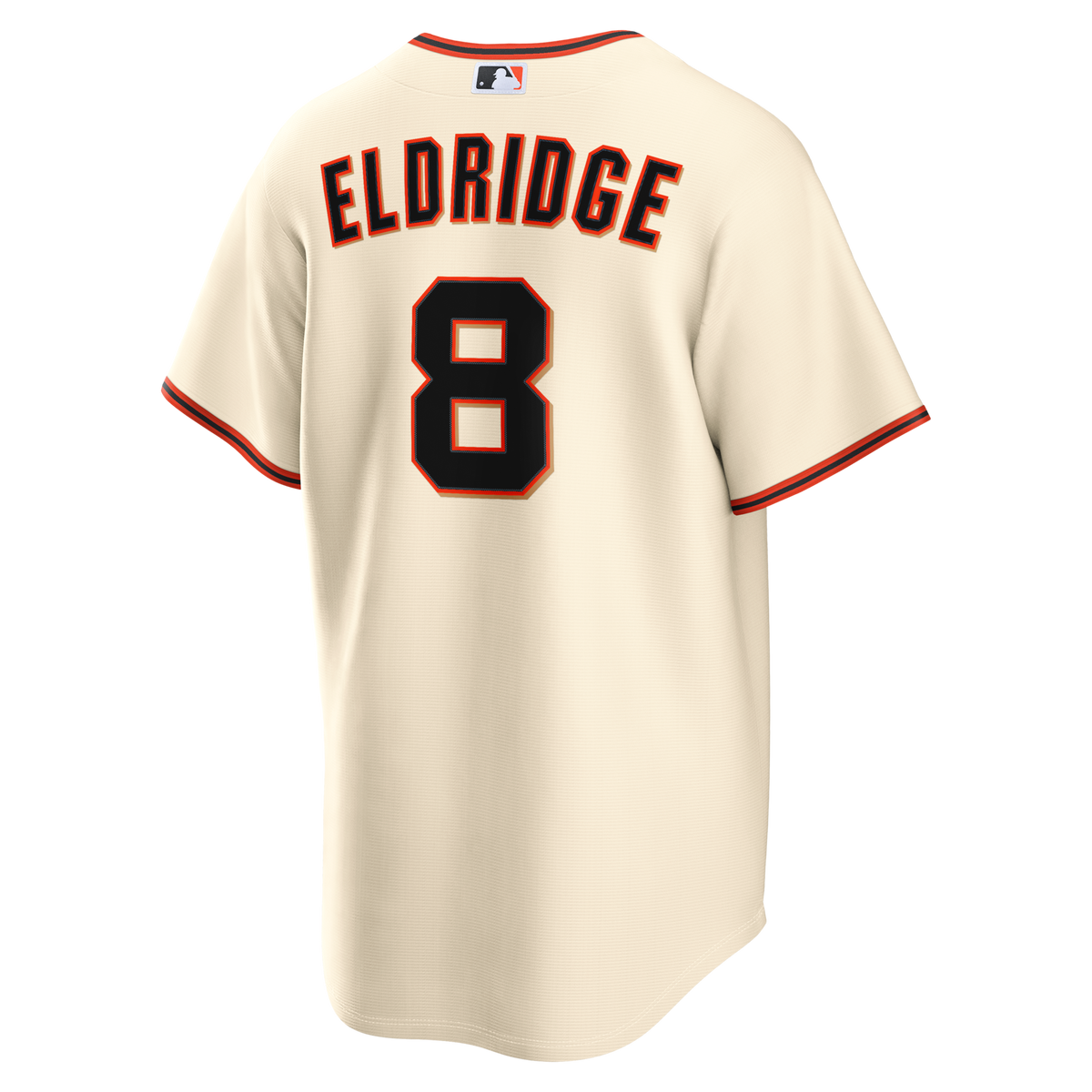 San Francisco Giants Bryce Eldridge Cream Home Replica Jersey product image 4, provided for visual reference and product
