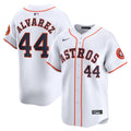 Houston Astros Yordan Alvarez White Home Limited Player Jersey product image 1, provided for visual reference and product