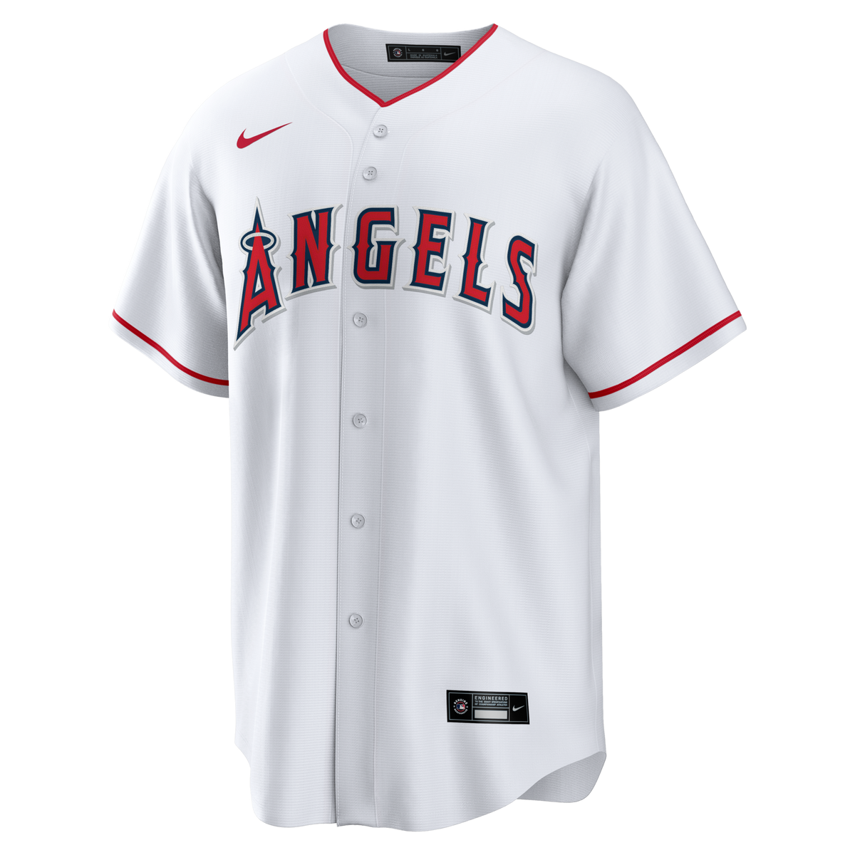 Los Angeles Angels Nolan Ryan White Home Retired Player Replica Jersey product image 3, provided for visual reference and