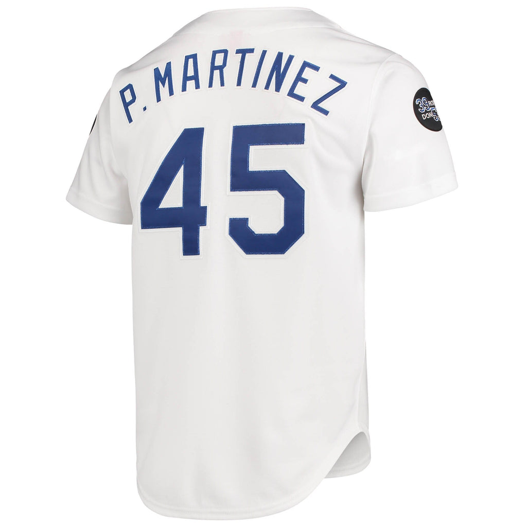 Los Angeles Dodgers Pedro Martinez White 1993 Cooperstown Collection Home Authentic Jersey product image 4, provided for
