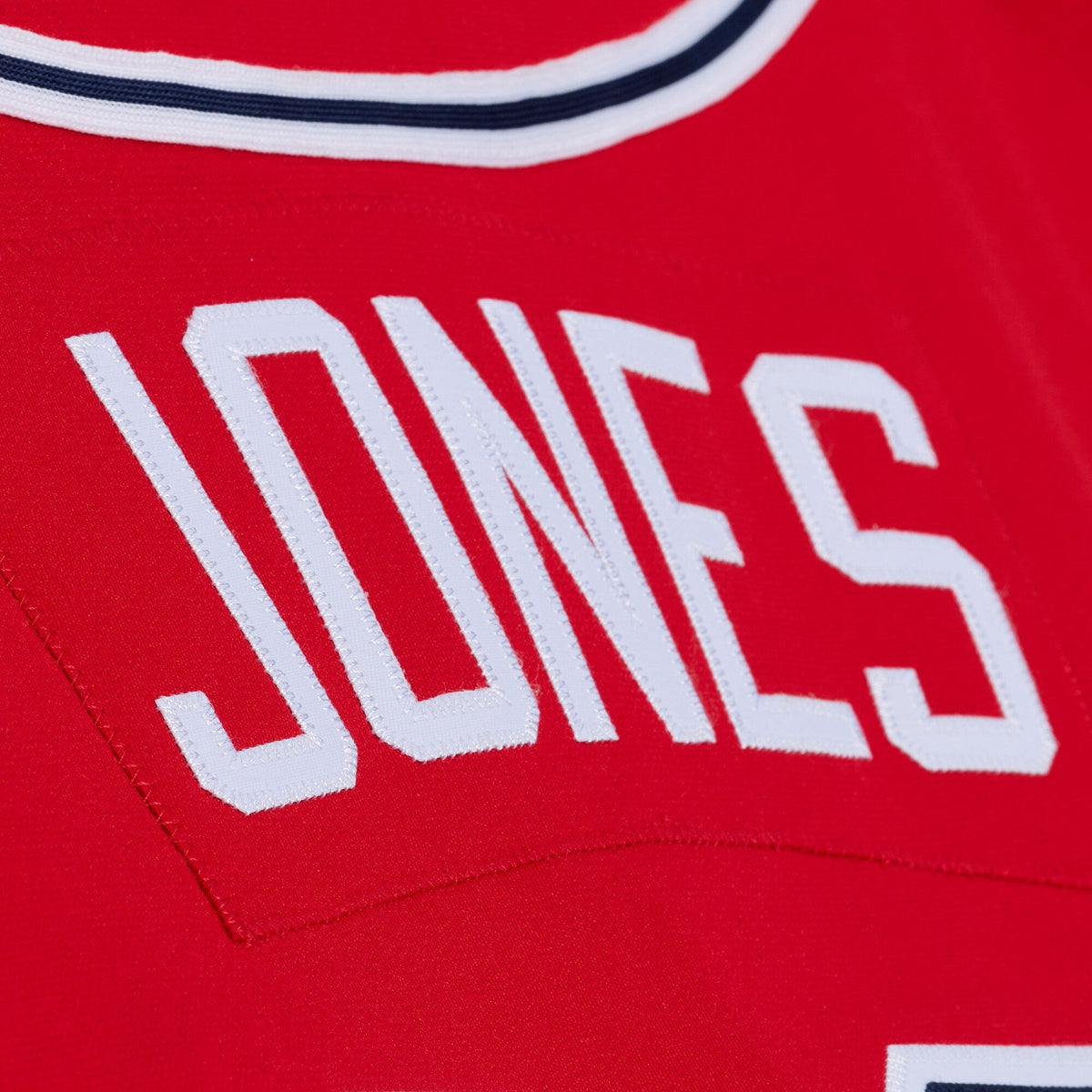 Atlanta Braves Chipper Jones Red 2006 Cooperstown Collection Authentic Jersey product image 11, provided for visual