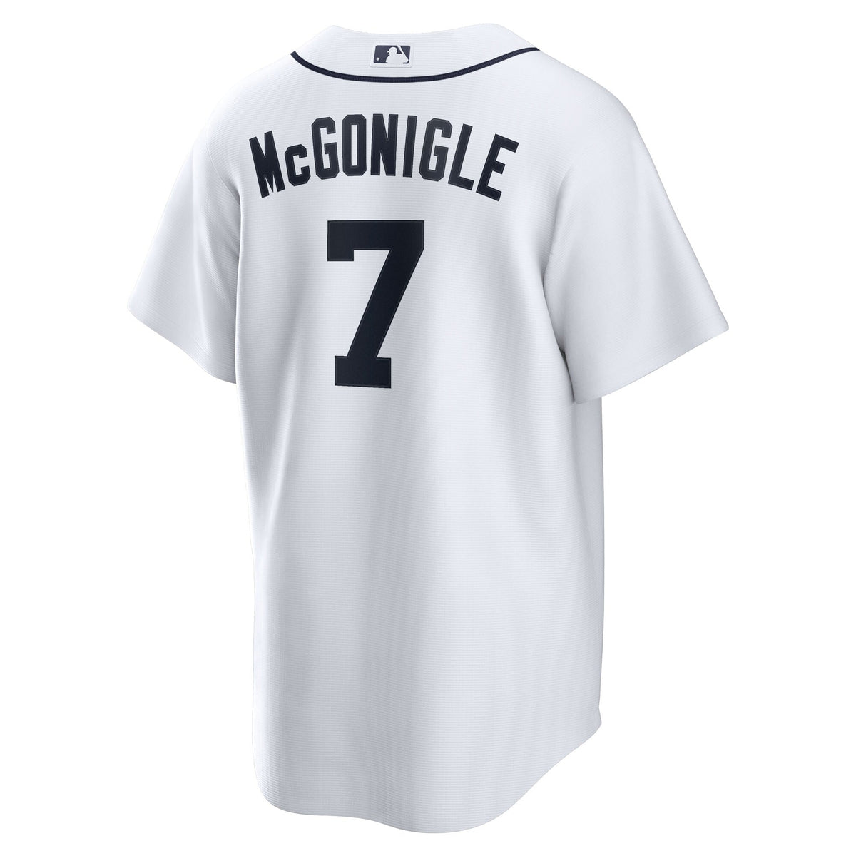 Detroit Tigers Kevin McGonigle White Home Replica Jersey product image 4, provided for visual reference and product detail