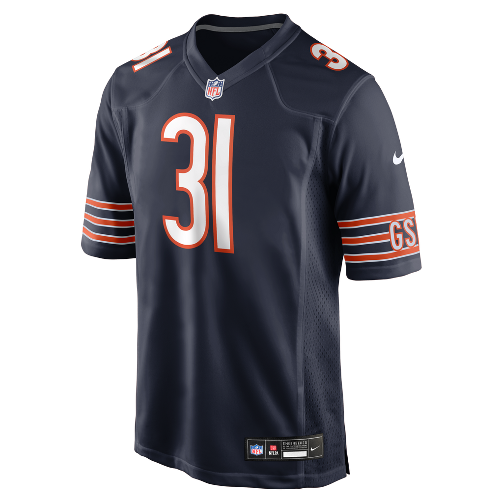 Chicago Bears Dillon Thieneman Navy 2026 NFL Draft First Round Pick No. 25 Team Game Jersey product image 3, provided for