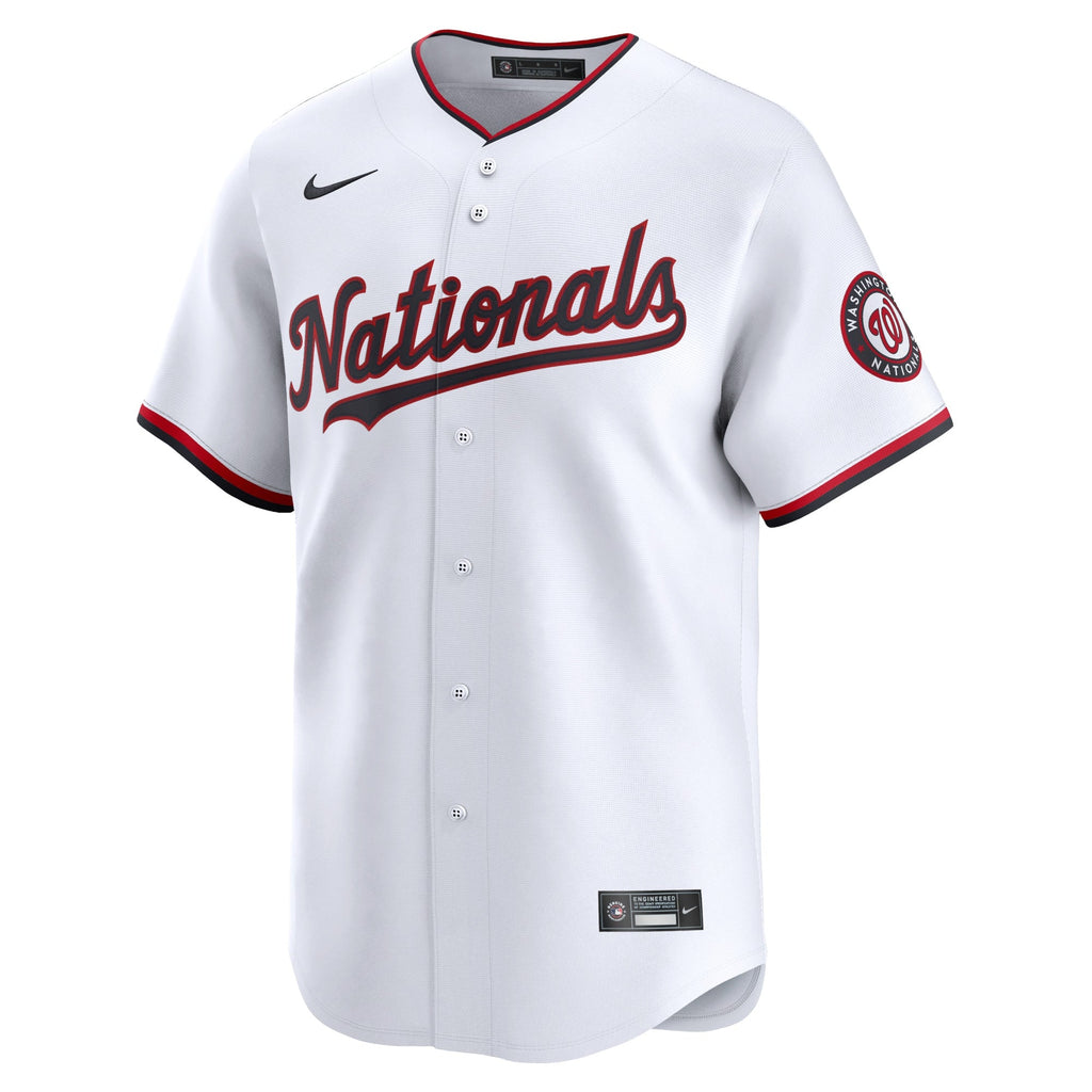 Washington Nationals Stephen Strasburg White Home Limited Player Jersey product image 3, provided for visual reference and