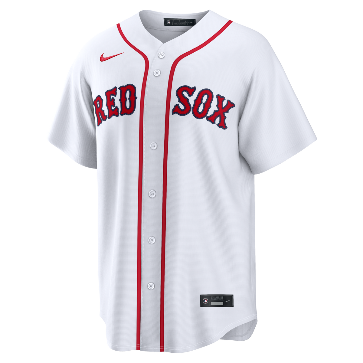 Boston Red Sox David Ortiz White Home Replica Jersey product image 3, provided for visual reference and product detail review