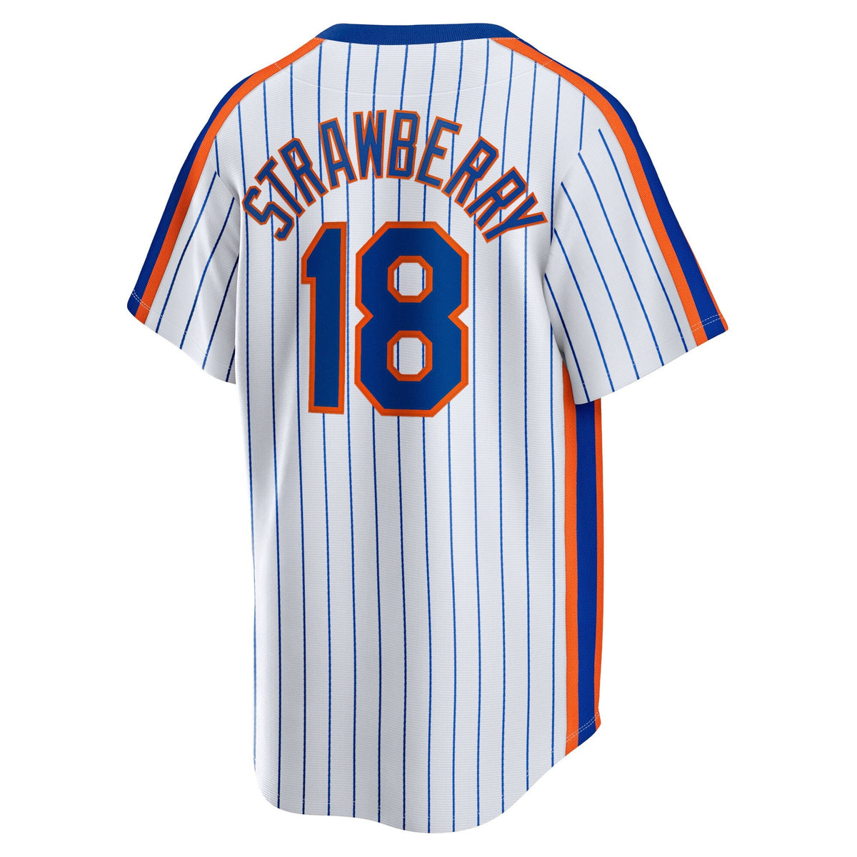 New York Mets Darryl Strawberry White Home Cooperstown Collection Player Jersey product image 4, provided for visual