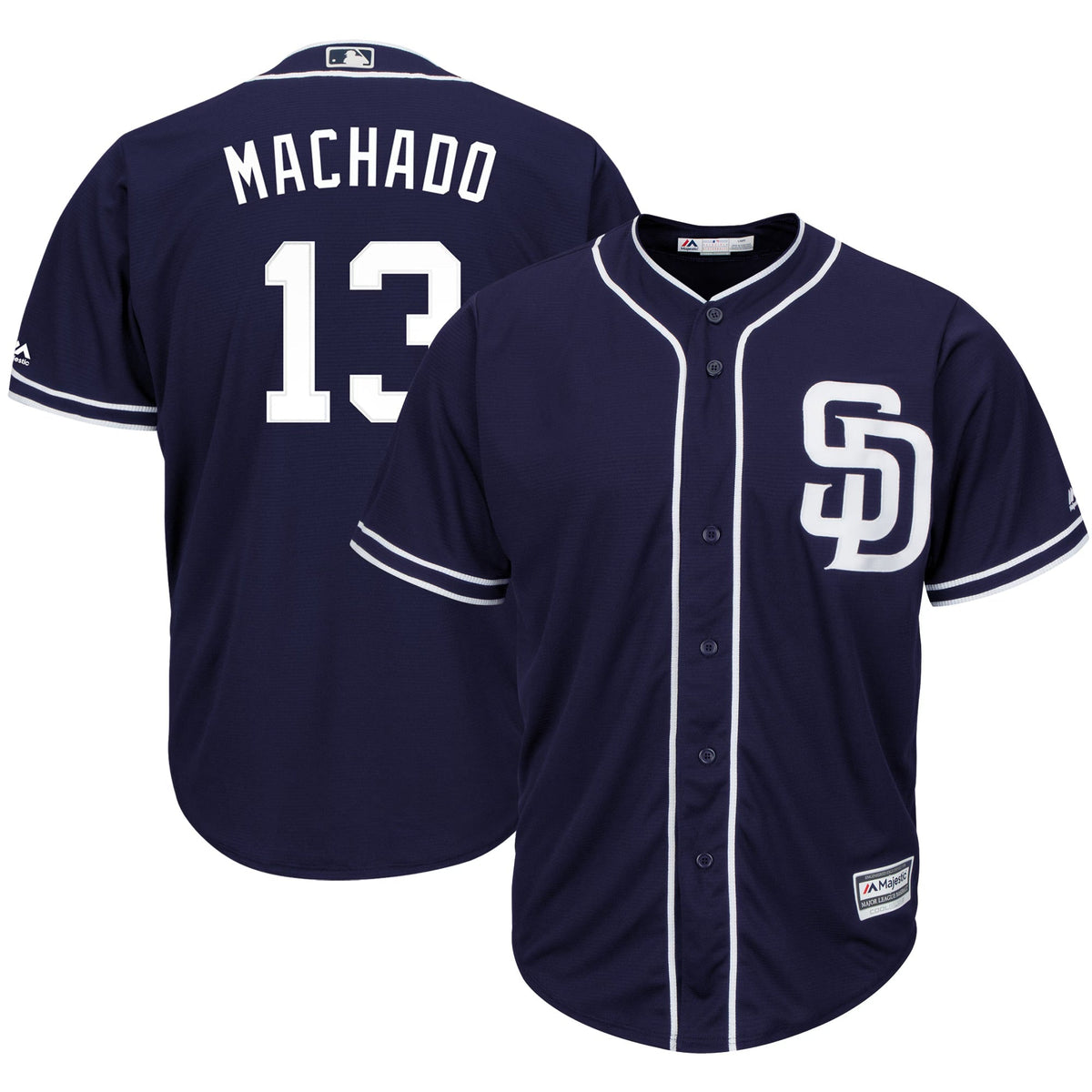 Manny Machado San Diego Padres Official MLB Majestic jersey product image 1