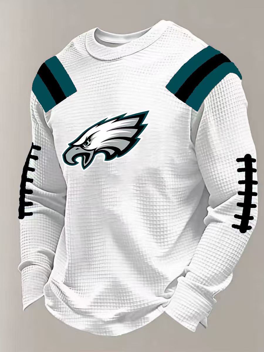 Philadelphia Eagles official NFL long sleeve thermal shirt product image 1