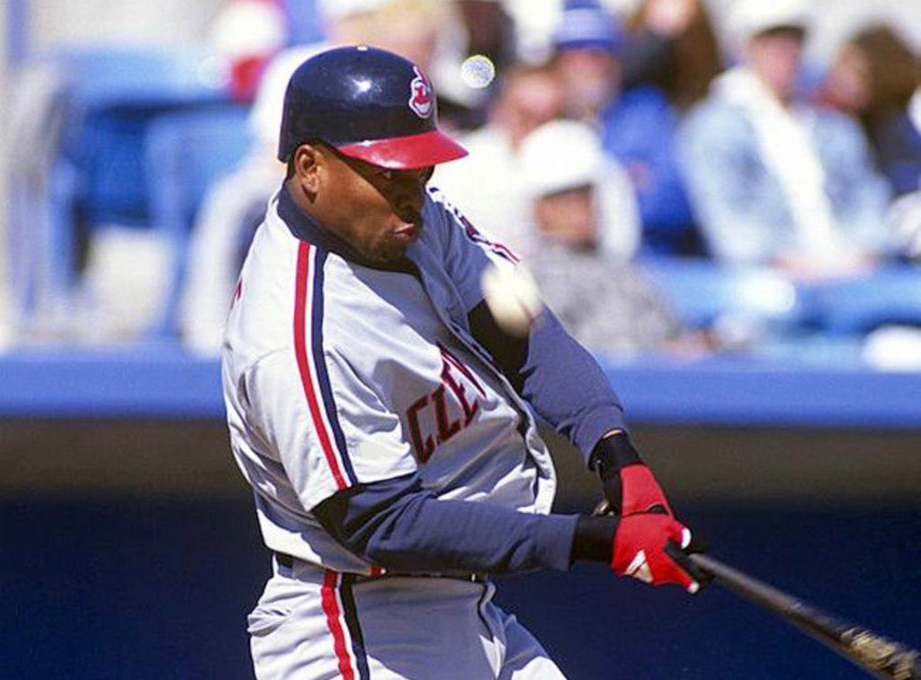Albert Belle Cleveland Indians Official MLB Majestic 1993 product image 4