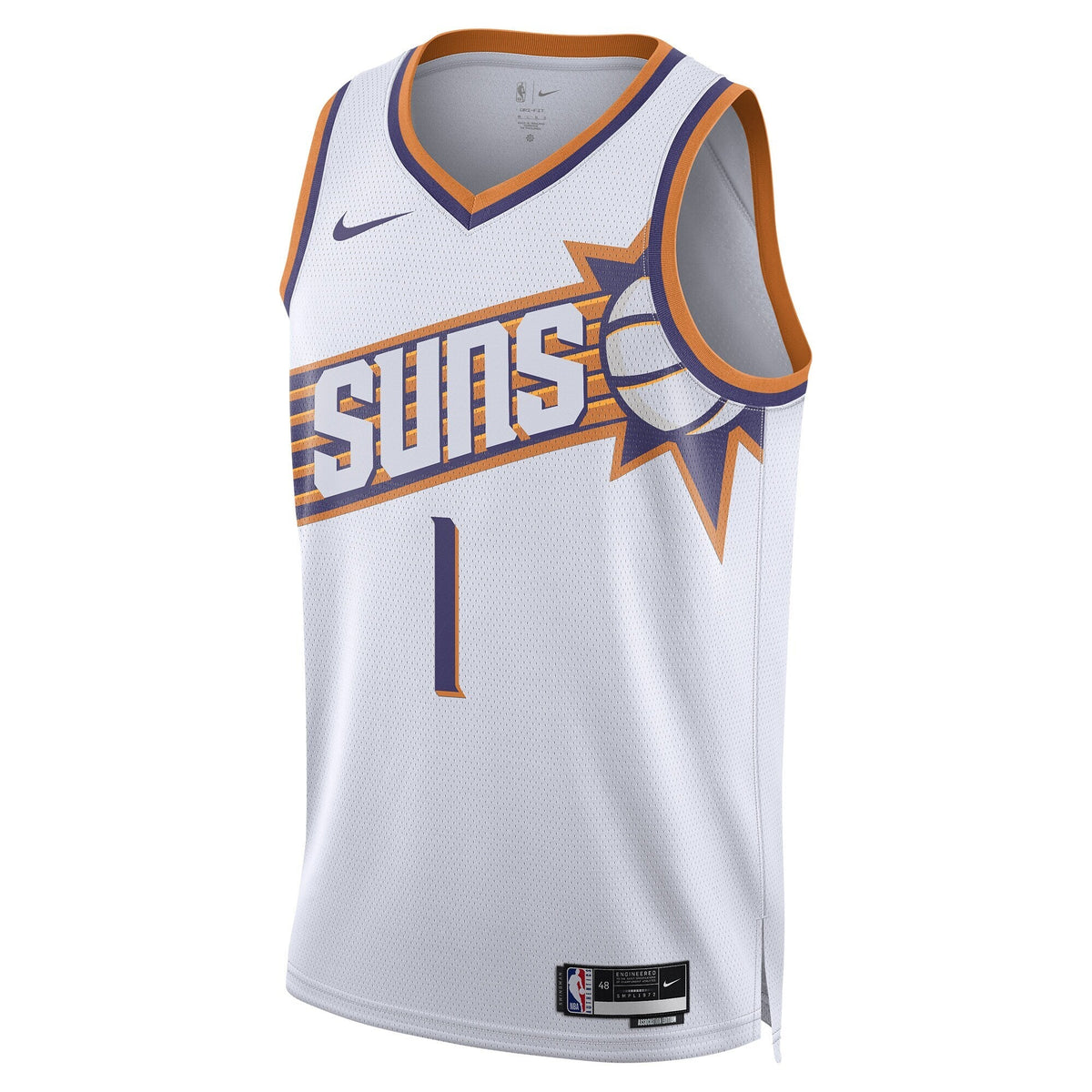 Phoenix Suns NBA Association Swingman Jersey - Devin Booker product image 3, provided for visual reference and product