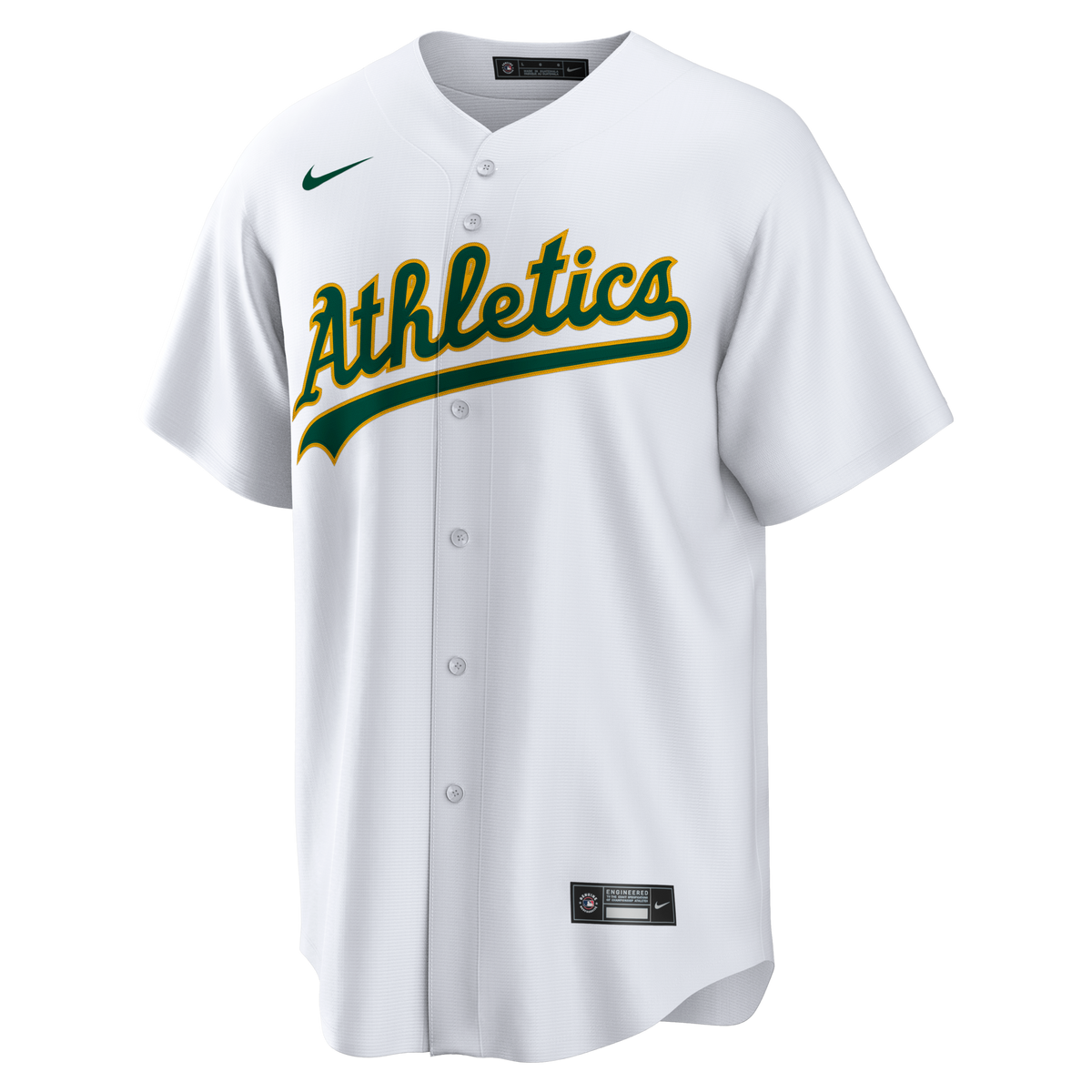 Athletics Nick Kurtz White Home Replica Player Jersey product image 3, provided for visual reference and product detail