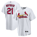 St. Louis Cardinals Lars Nootbaar White Home Replica Jersey product image 1, provided for visual reference and product