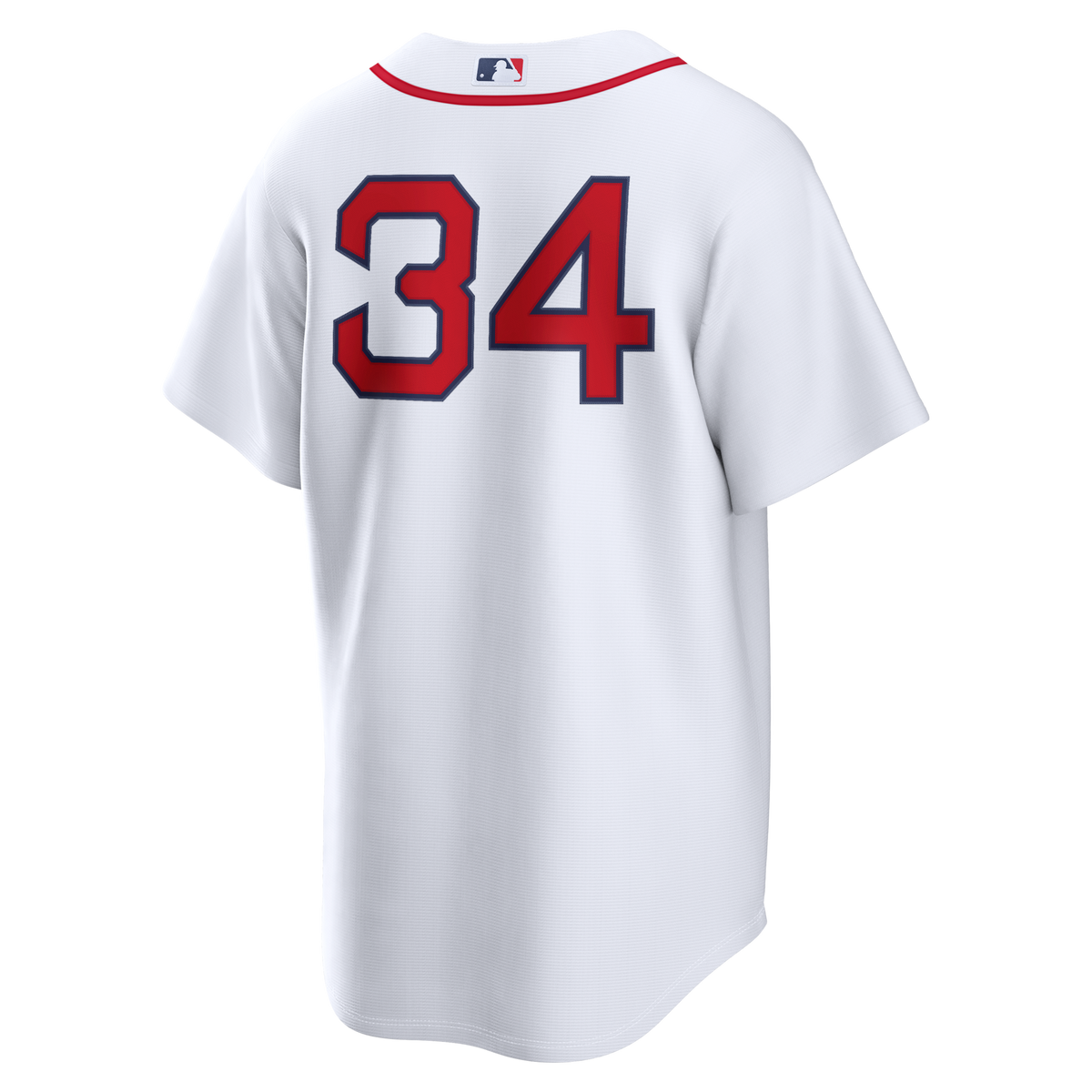 Boston Red Sox David Ortiz White Home Replica Jersey product image 4, provided for visual reference and product detail review