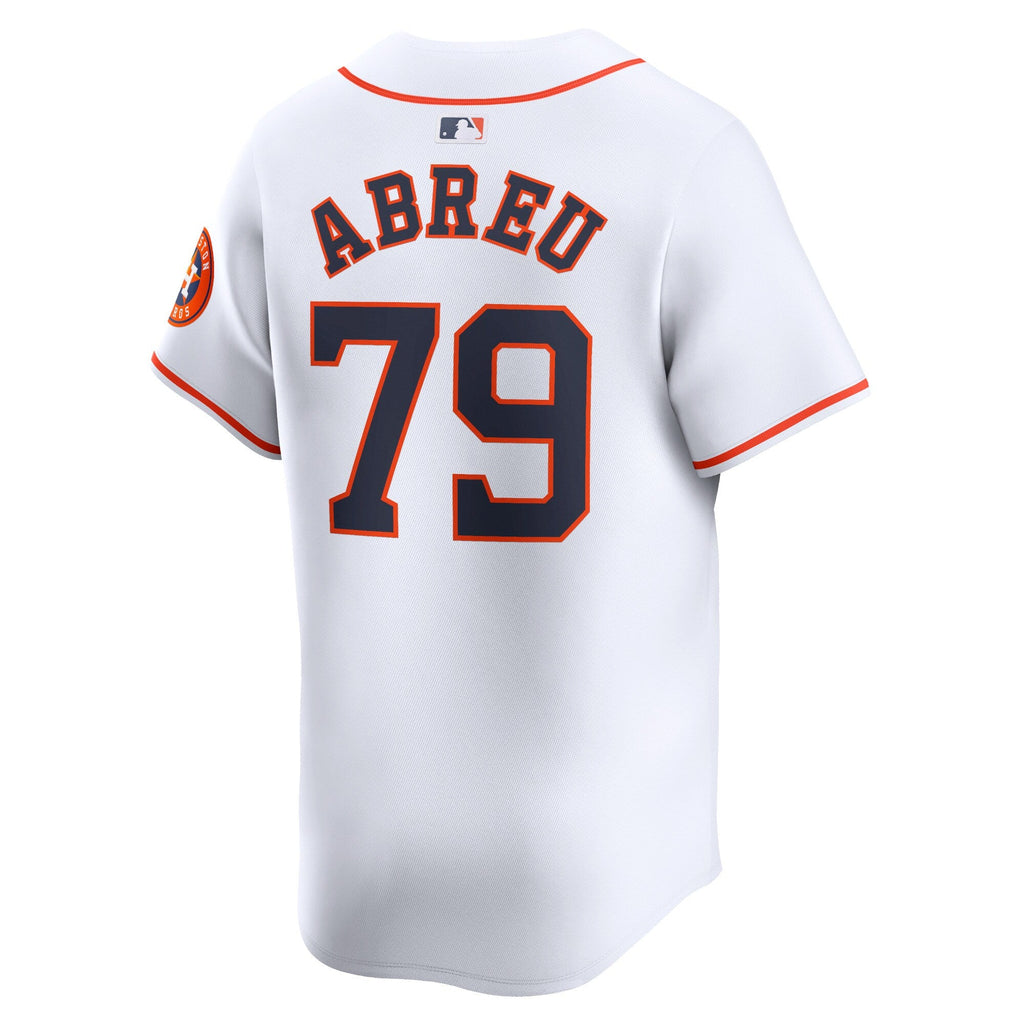 Houston Astros Jose Abreu White Home Limited Player Jersey product image 4, provided for visual reference and product detail