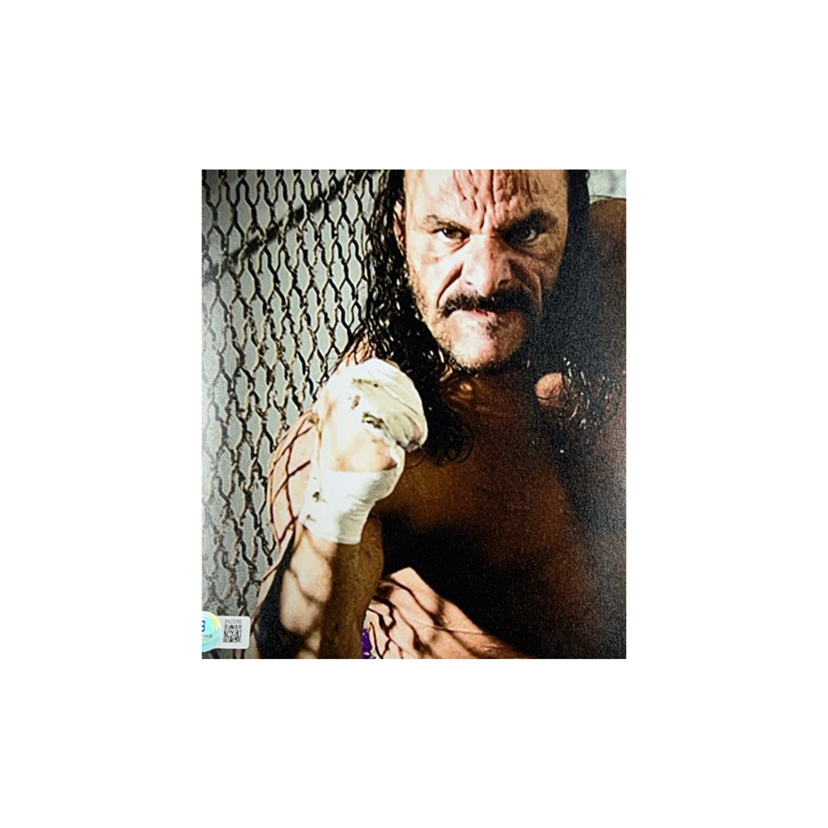 Sabu Autographed WWE ECW Fist 11x14 Beckett product image 1, provided for visual reference and product detail review