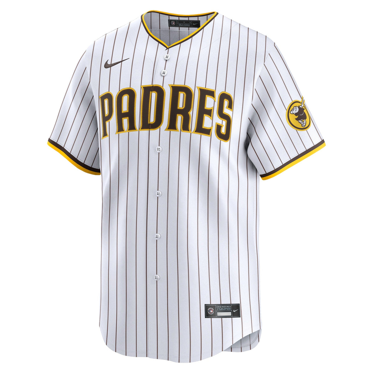 San Diego Padres Xander Bogaerts White Home Limited Player Jersey product image 3, provided for visual reference and product