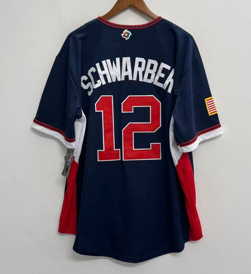 Kyle Schwarber 2026 Team USA Baseball Official Nike Jersey product image 2