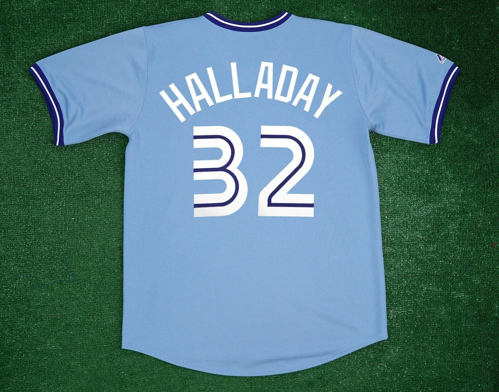 Roy Halladay Toronto Blue Jays Official MLB Majestic Jersey product image 1