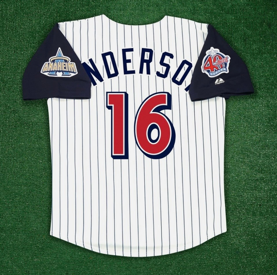 Garrett Anderson Anaheim Angels Official MLB Majestic product image 1