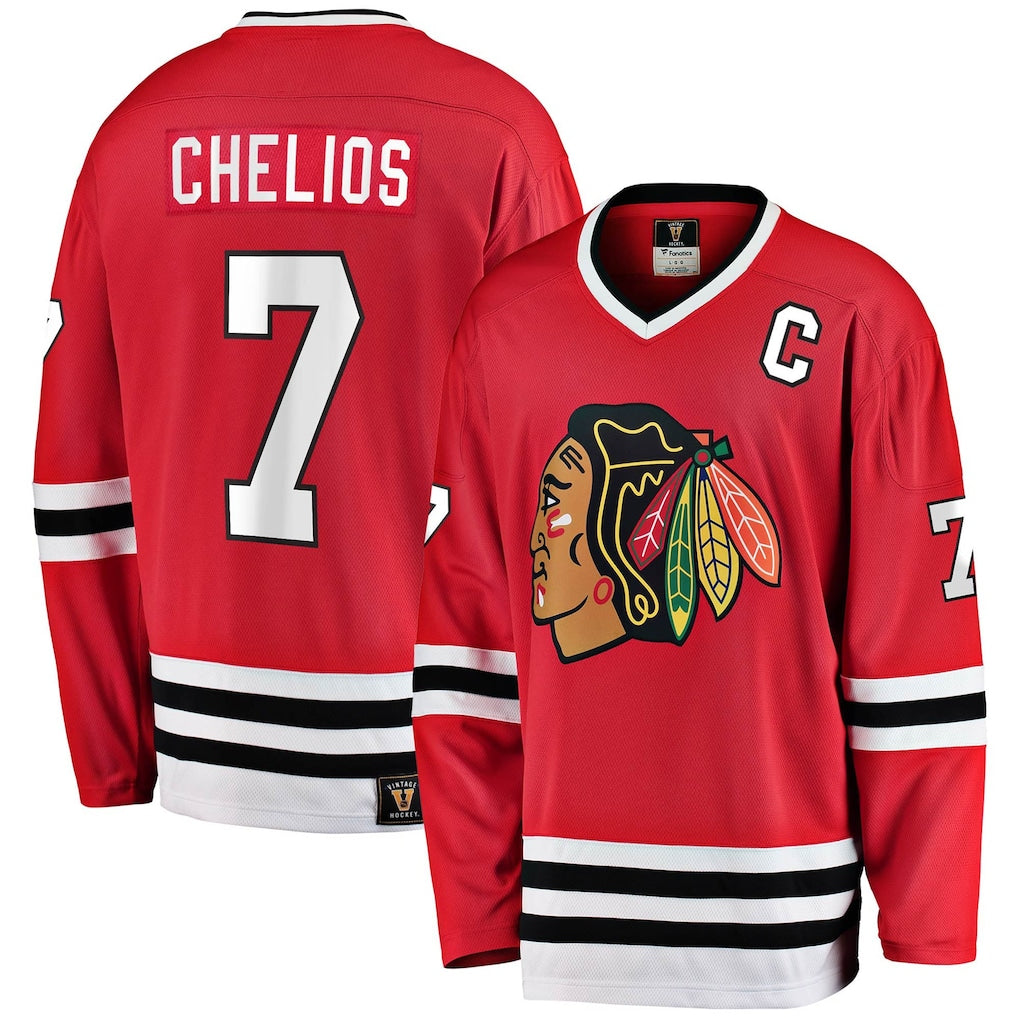 Chris Chelios 1997-98 Chicago Blackhawks Official NHL product image 1
