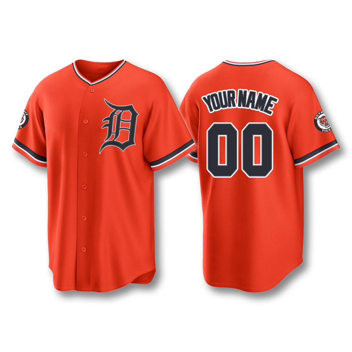 Any Name and Number customized YOUTH KIDS Detroit Tigers product image 1