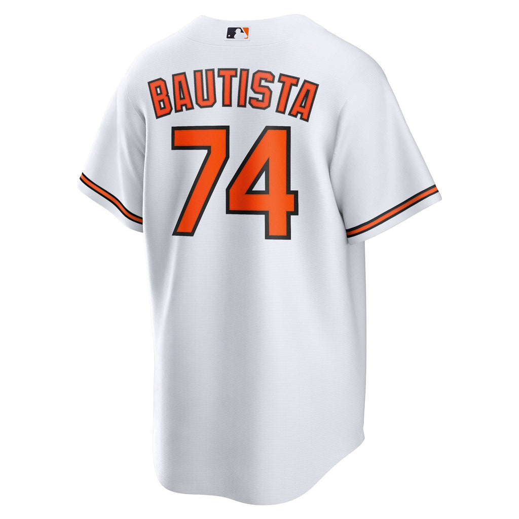 Baltimore Orioles Felix Bautista White Replica Player Jersey product image 4, provided for visual reference and product