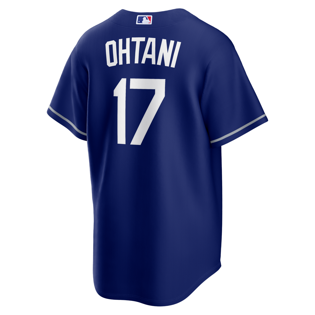 Los Angeles Dodgers Shohei Ohtani Royal Alternate Replica Jersey product image 4, provided for visual reference and product
