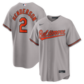 Baltimore Orioles Gunnar Henderson Gray Road Replica Jersey product image 1, provided for visual reference and product